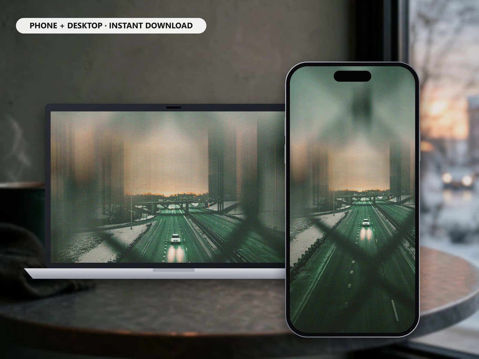 Moody Highway Photography Print